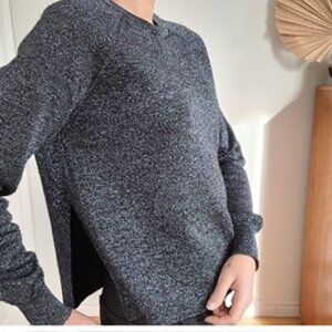 J. Crew metallic sweater